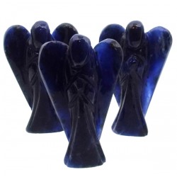 Sodalite Carved Gemstone Angel